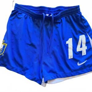 Nike Dri-FIT Slim Fit Blue Athletic Shorts Size M